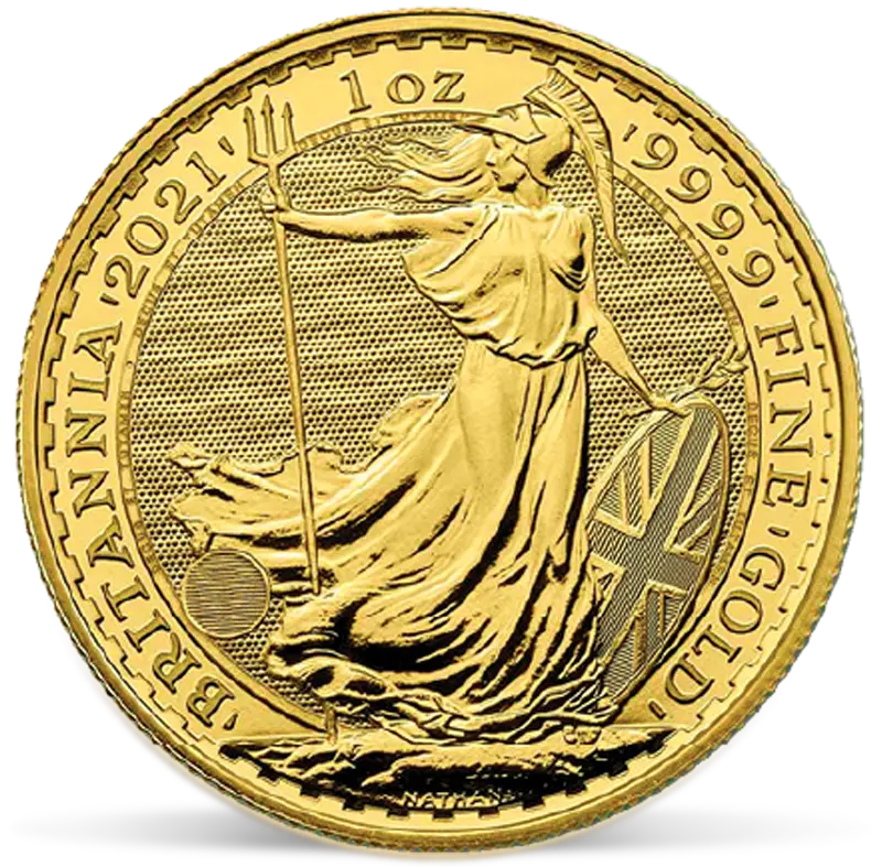 British Britannia Gold coin
