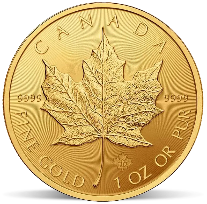 Canadian Maple Leaf Gold coin
