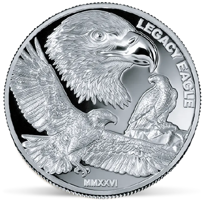 Legacy Eagle Silver coin
