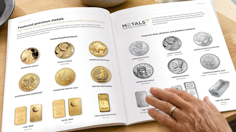 Reviewing funding paperwork for a Gold IRA
