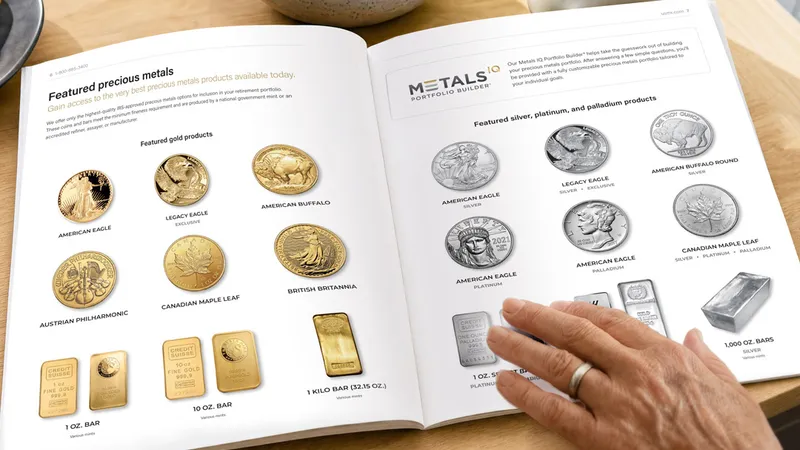 Reviewing funding paperwork for a Gold IRA