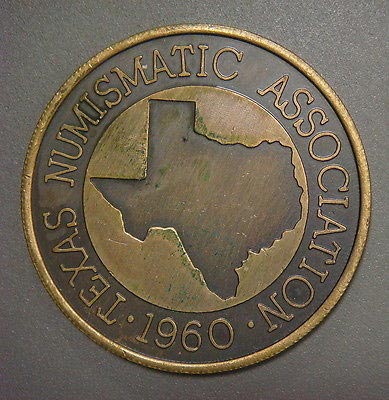 Seal of the Texas Numismatic Association, Founded in 1960