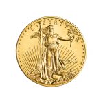 1/10 ounce Gold American Eagle Coin - Front