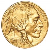 2011 Gold American Buffalo coin front