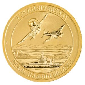 1 oz Pearl Harbor Gold Coin