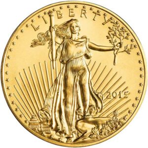 2015 Gold American Eagle Coin, front