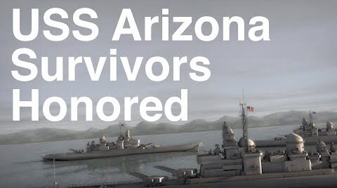 USS Arizona Survivors Honored in Pearl Harbor Silver Coin Ceremony