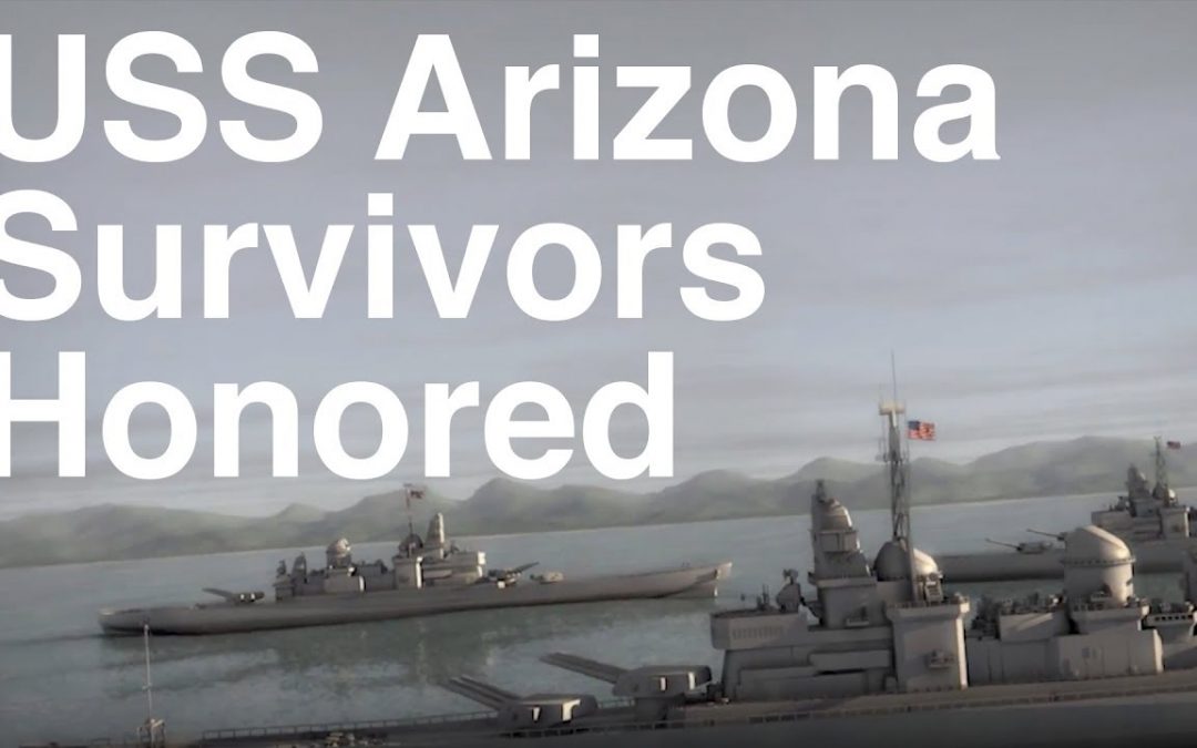 USS Arizona Survivors Honored in Pearl Harbor Silver Coin Ceremony [VIDEO]