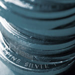 Stack of 1 oz. Silver American Eagle Coins