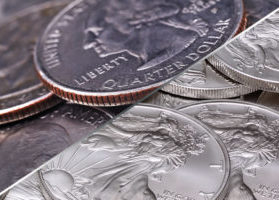 Quarters (Clad Coins) vs Silver American Eagles (Silver Coins)