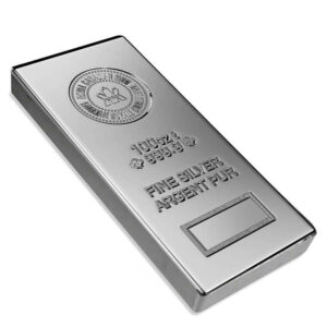 100 oz. Canadian Mint silver bar