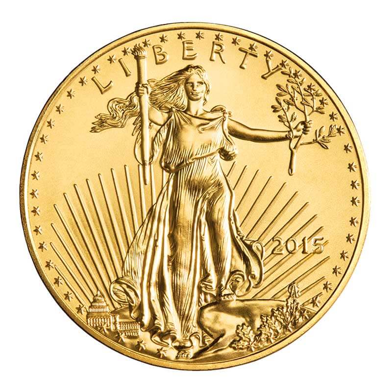 1/2 oz. Gold American Eagle | $25 Gold Eagles | U.S. Money Reserve