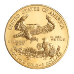 1/10 oz. Gold American Eagle -back