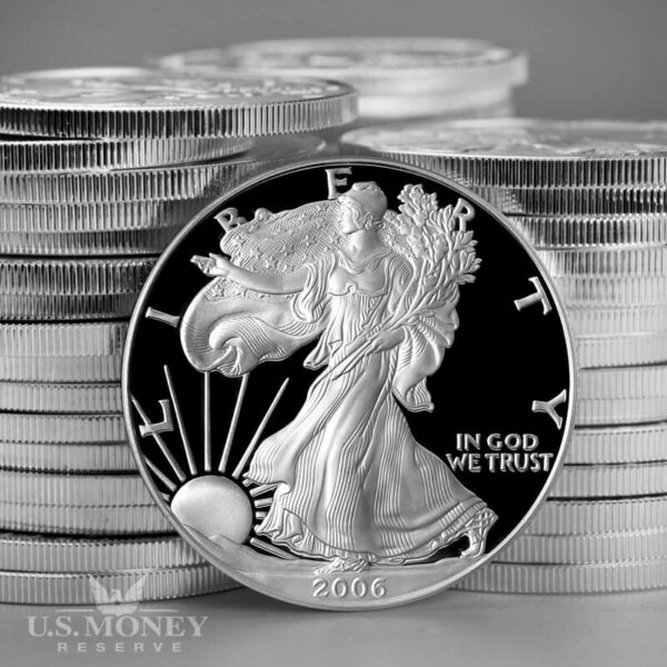 1 oz. Proof silver American Eagle coins