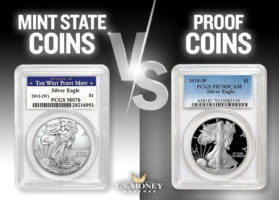 Mint State Silver Coins vs Proof Silver Coins