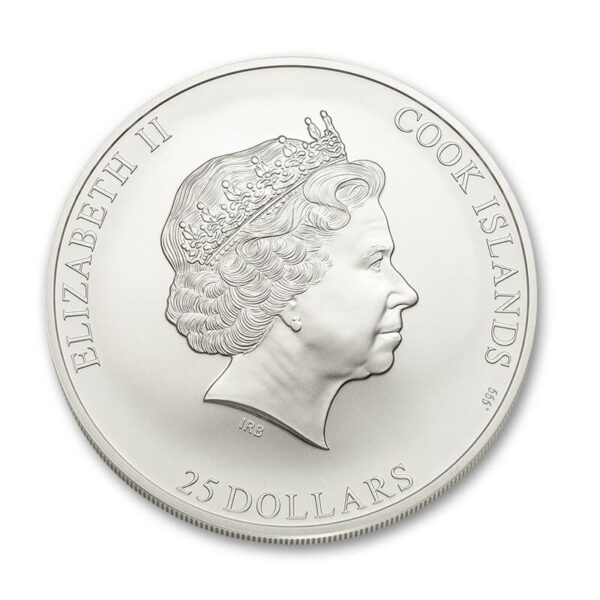 Elizabeth II Cook Islands silver coin