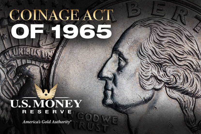 Learn about the Coinage Act of 1965 and how it impacted American coinage and half-dollars