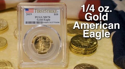 1/4 oz. Gold American Eagle MS-70