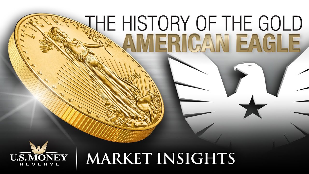 The history of the gold american eagle coin