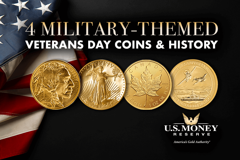 4 Military-Themed Veterans Day Coins and History