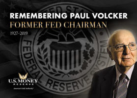 Remembering Paul Volcker Former Fed Chairman 1927-2019