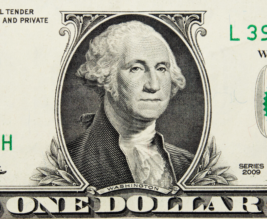 Dollar Bill close up