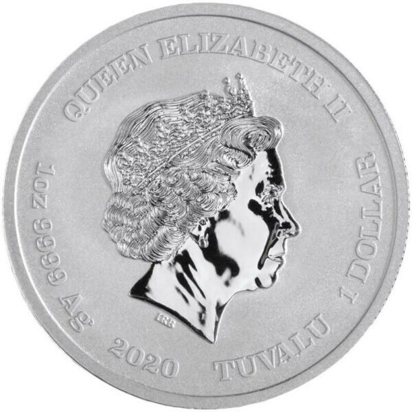 1 oz. Silver Iwo Jima Coin obverse