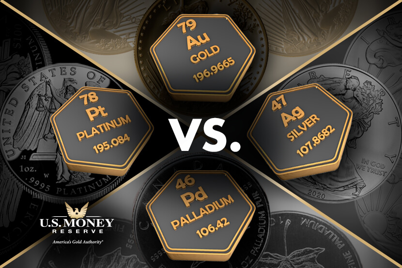How Does Gold Compare to Silver, Platinum, and Palladium?