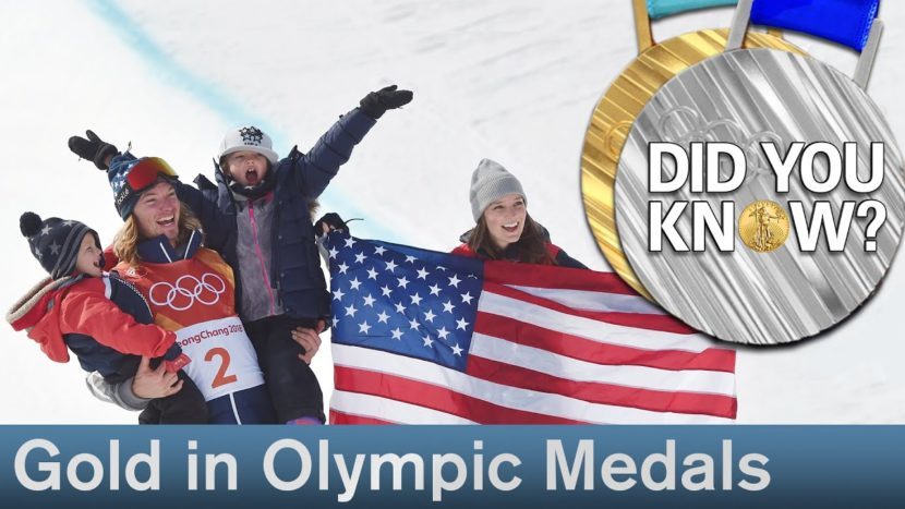 Did You Know Gold In Olympic Medals photo of American team in Winter Olympics in China