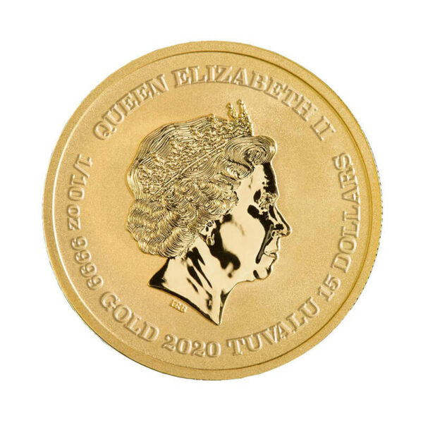 Tenth-Ounce Gold Iwo Jima Coin obverse