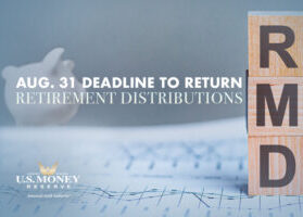 August 31 Deadline to Return Retirement Distributions