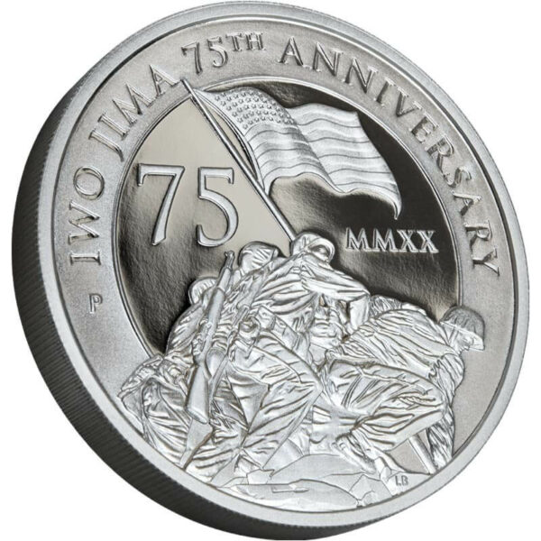 Two-Ounce Silver Iwo Jima Coin