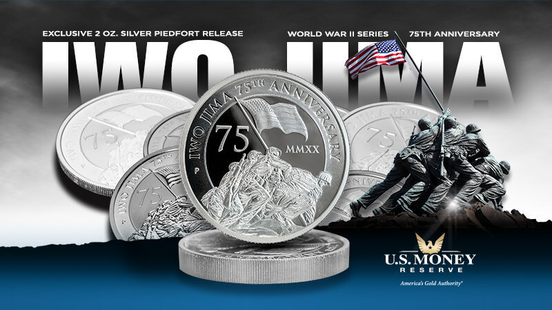 U.S. Money Reserve Releases All-New Exclusive Silver Battle of Iwo Jima Coin
