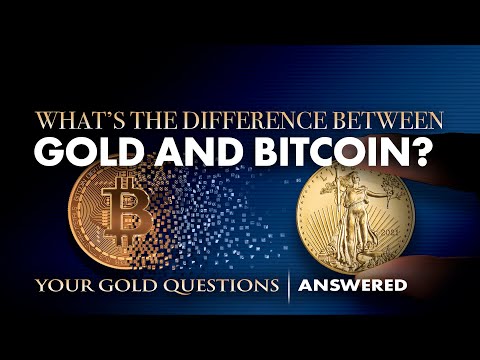 What's The Difference Between Gold and Bitcoin? Video