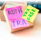 Small box with cash inside labeled “ROTH IRA TAX FREE”