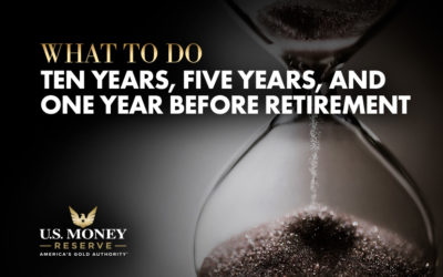 What to Do Ten Years, Five Years, and One Year Before Retirement