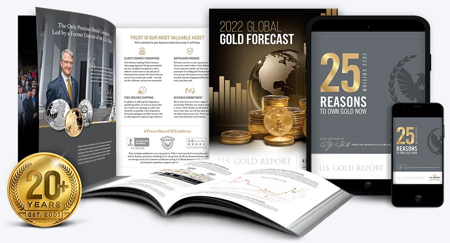 u.s. money reserve gold information kit