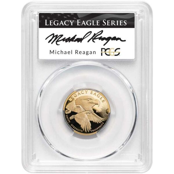 Legacy Eagle Series 1/4oz - Michael Regan Signed PCGS
