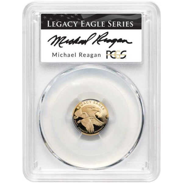 Legacy Eagle Series 1/10oz - Michael Regan Signed PCGS