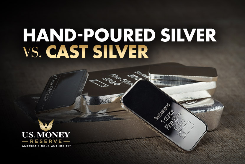 Hand-Poured Silver vs. Cast Silver—What’s the Difference?