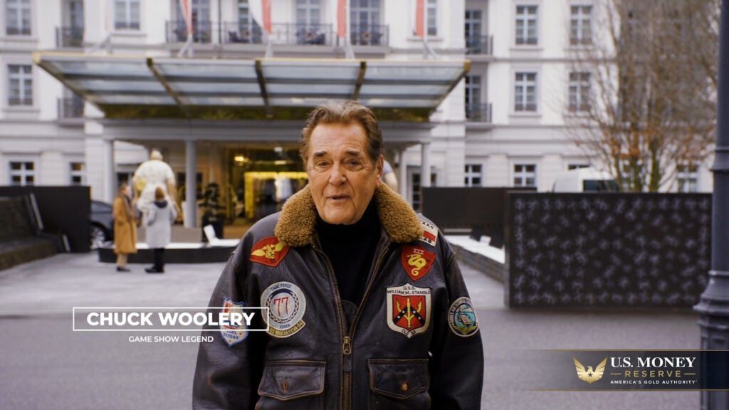 Tv Legend Chuck Woolery Learns How Coins Are Created in a New Show Honoring the Defining Moments of World War Ii