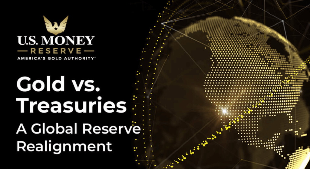 Gold vs Treasuries Infographic